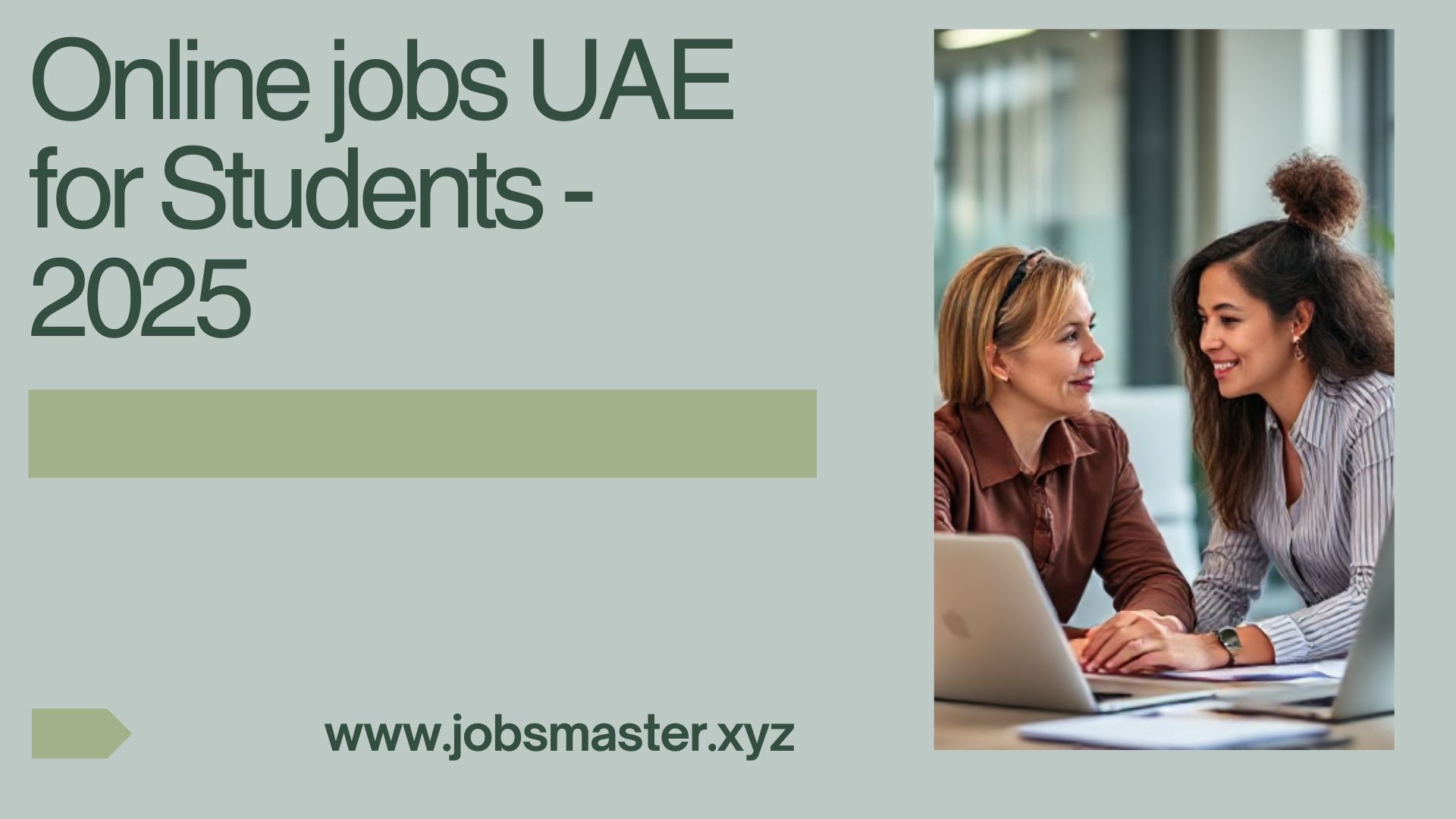 Online jobs UAE for Students - 2025